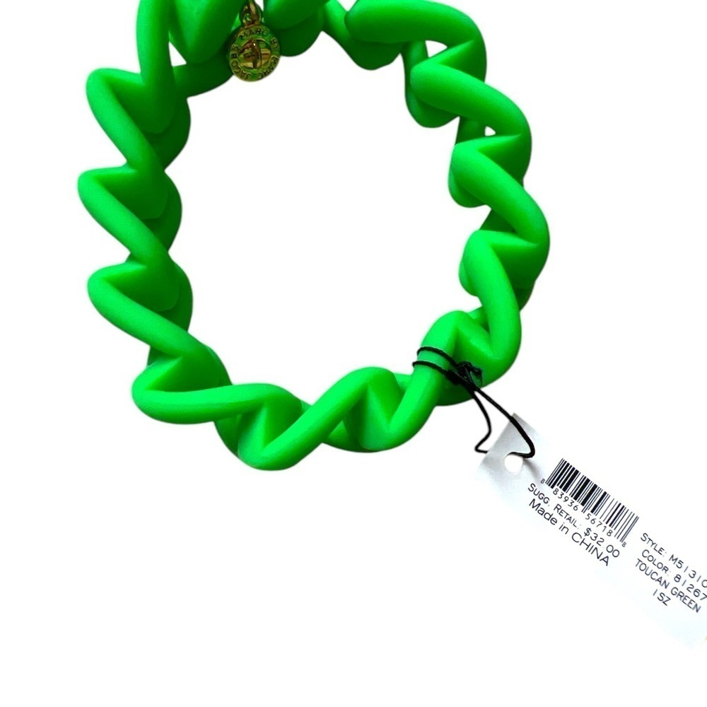 Marc JacobsVibrant Green Spiral Katie Bracelet